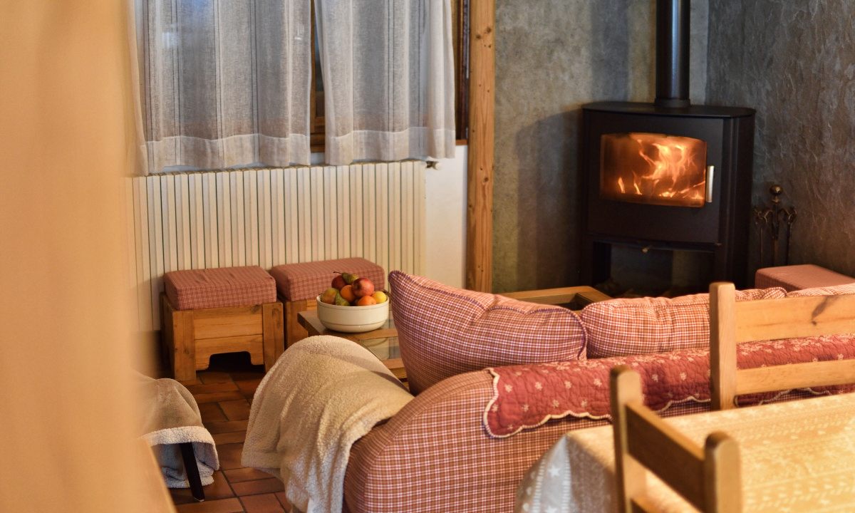At the end of the day, relax in the cosy lounge