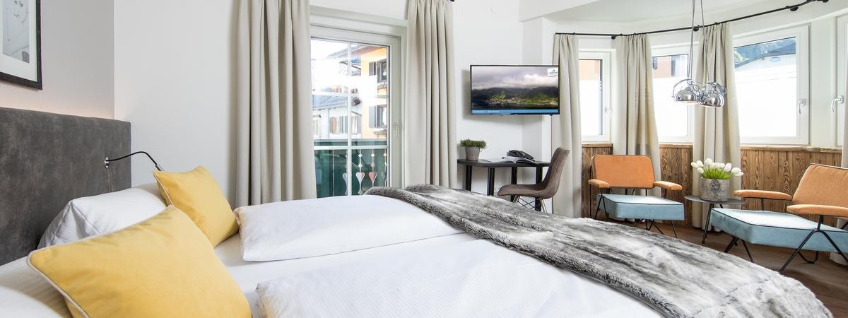 The bedrooms at hotel Heitzmann are all light and airy