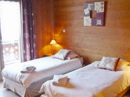 All the bedrooms are spacious at Chalet Chery des Meuniers